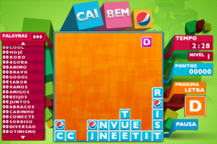 "Pepsi Cai Bem" no iPhone