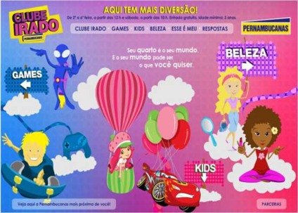 Pernambucanas com "Clube Irado"