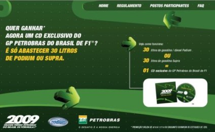 GP de F1 no Brasil tem o nome da Petrobras