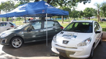 Peugeot promove "caminho do bem" em Palmas