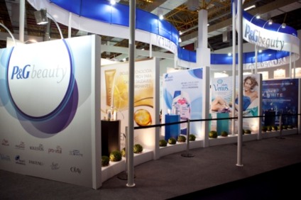 Marcas de sucesso da P&G na Beauty Fair