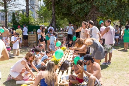 Sucos Greenday promove 'picnic' na Lagoa Rodrigo de Freitas 