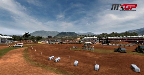 Pista do Beto Carrero no game do Mundial de Motocross