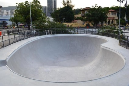 Shopping Riosul reinaugura pista de skate