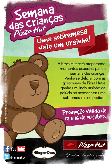 OC Promo cria para ação promocional da Pizza Hut