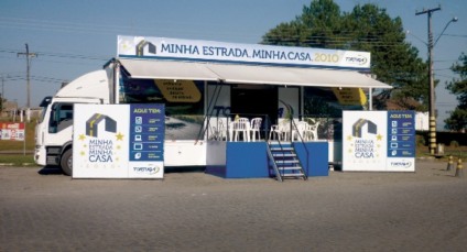 Plah criou casa móvel para fisgar target