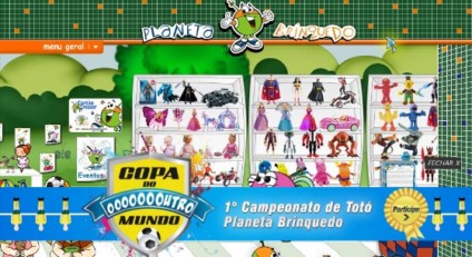 Biruta ativa torneio de totó para Planeta Brinquedos