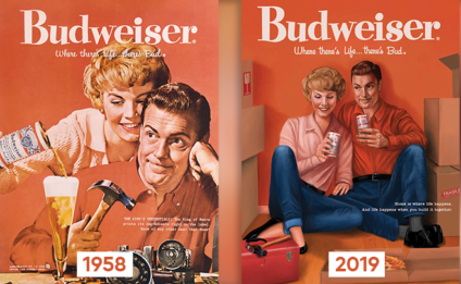 Budweiser reinterpreta seus anúncios machistas do passado