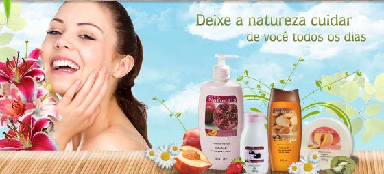 "Sua vida mais Naturals" na promo do Avon