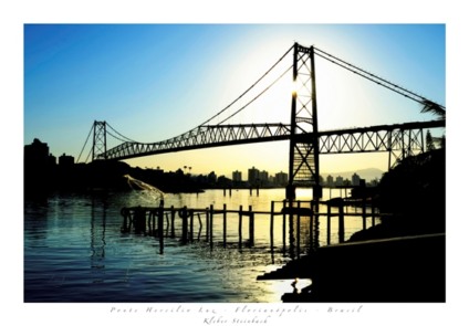 Continente Park faz homenagem à ponte Hercílio Luz