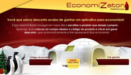 PontoFrio com descontos e ação de mkt promo