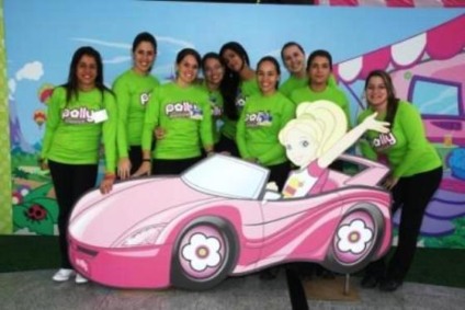Hot Wheels e Polly no ParkShopping Barigui