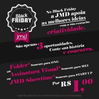 JMD pega carona no Black Friday e cria ação promo