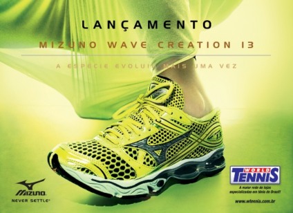 World Tennis faz campanha para lançamento de tênis