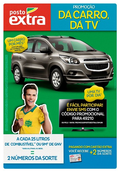 Posto Extra presenteia clientes