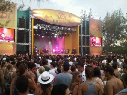 Campeche fez a festa no Praia Skol Music