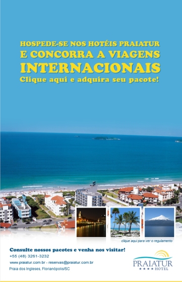 Hospedagem premiada no Praiatur