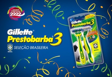 NewStyle com Gillette e Seleção Brasileira no 2222