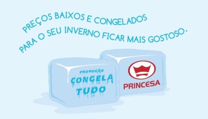 "Congela tudo" na promoção da Princesa "Congela tudo" na promoção da Princesa