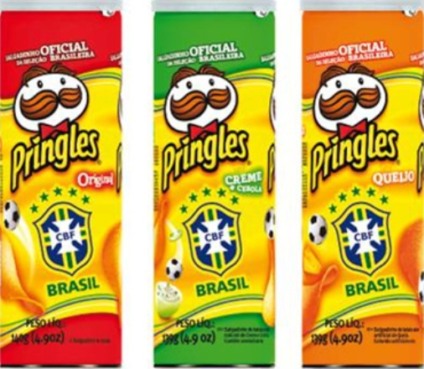 Pringles lança embalagem para Copa América