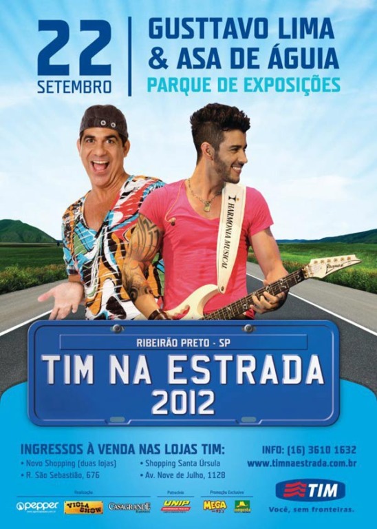TIM cai na estrada com estrelas da música sertaneja