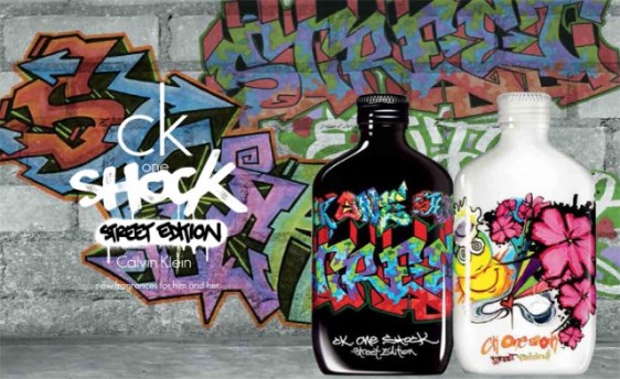 Promo do CK One Shock incentiva a arte urbana