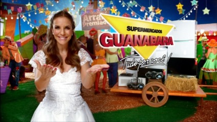 Ivete Sangalo é a 'noiva' do Arraiá Guanabara