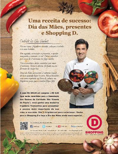 Compre, doe e ganhe na promo do Center D