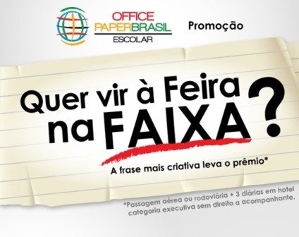 Francal Feiras lança promo para Office PaperBrasil Escolar