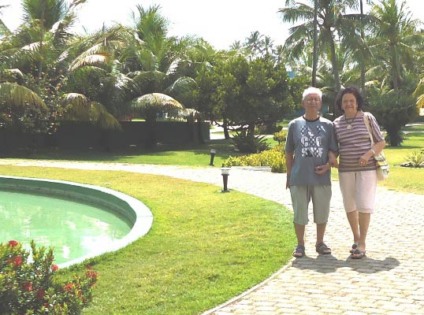 Casal de sorte aproveita viagem à Bahia Casal de sorte aproveita viagem à Bahia