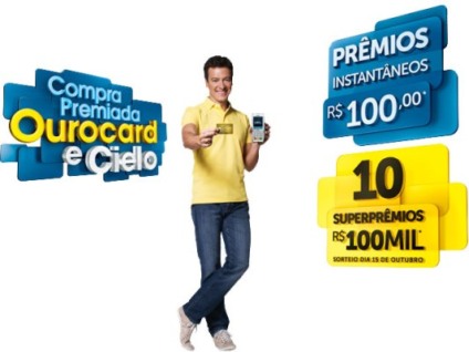 Ourocard e Cielo parceiros em ação promo