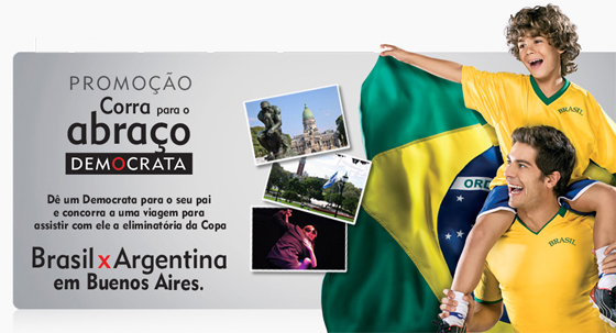 Com Democrata é só correr para o abraço