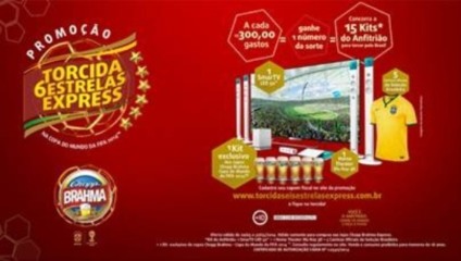 A Copa já começou nas franquias do Chopp Brahma