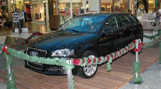 Moradora de Blumenau leva Audi do Neumarkt