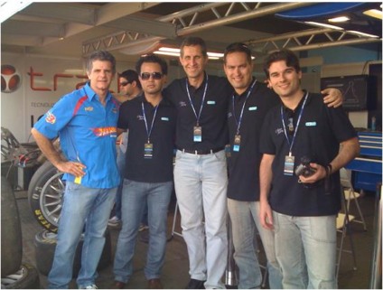 Parceiros da Protagon visitam box da Stock Car no Rio Grande do Sul