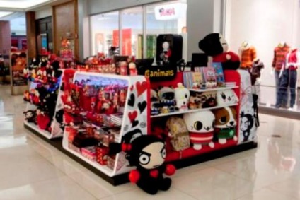 Warner lança quiosque exclusivo da Pucca no Brasil
