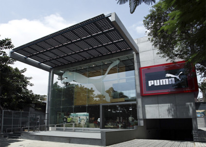 Puma abre loja sustentável na Índia