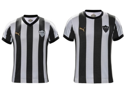 Puma cria linha de uniformes retrô do Atlético Mineiro