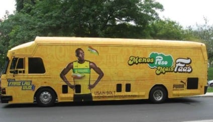 Puma leva ônibus laboratório a São Paulo e Rio de Janeiro
