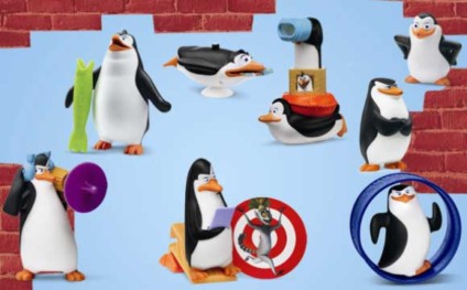 Pinguins de Madagascar invadem o McDonald’s