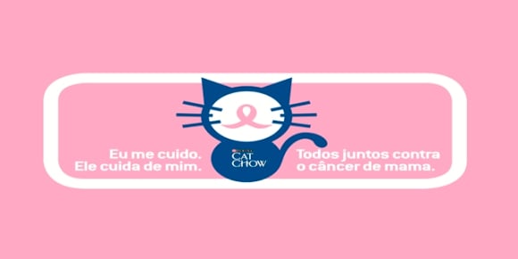 Cat Chow em ações especiais em prol do Outubro Rosa