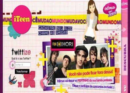 Intimus Teen patrocina e faz promo para show de Fiuk