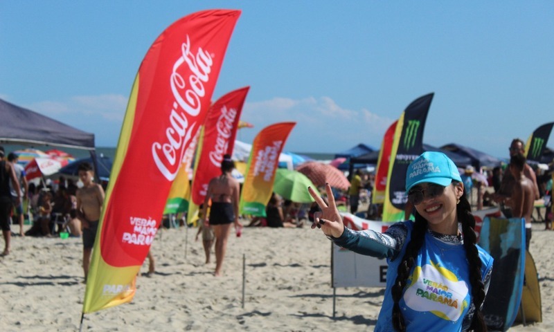 Coca-Cola FEMSA oferece ações de sampling e atividades culturais e esportivas no Verão Maior Paraná