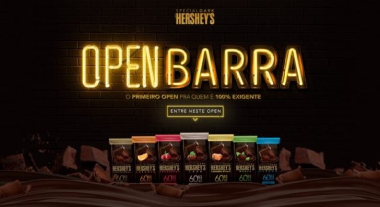 Aktuellmix comanda 'Open Barra' da Hershey's