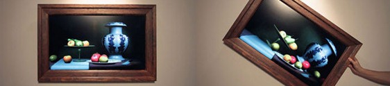 Conheça um quadro interativo com objetos que se movem