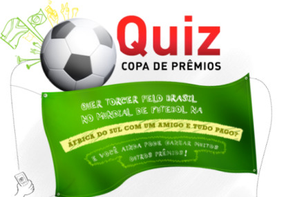 Está no ar a promo "Claro quiz da Copa" 