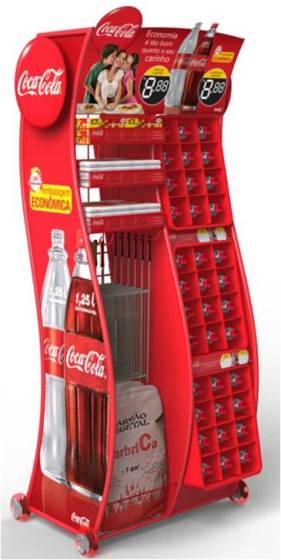 DIA Comunicação cria rack Coca-Cola
