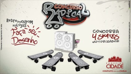 Shopping Cidade está "radical"