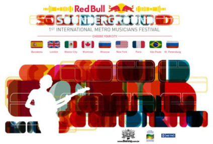 Red Bull promoveu shows no metrô em São Paulo