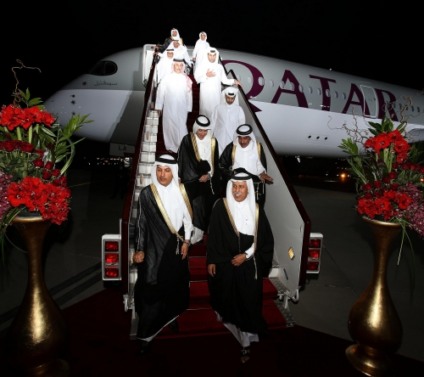 Qatar Airways apresenta primeiro A350 XWB